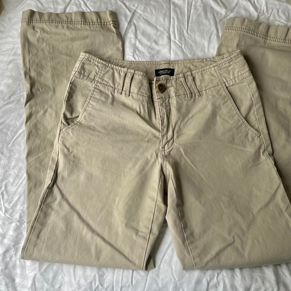 Eddie Bauer kind of cargo pants straight leg